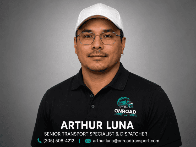 Arthur Luna - Senior Transport Specialist and Dispatcher